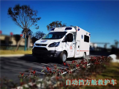 救護車全順方艙型調試完畢,馬上發(fā)往山東中心醫(yī)院